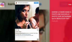 Karine Le Marchand totalement ivre sur Instagram !