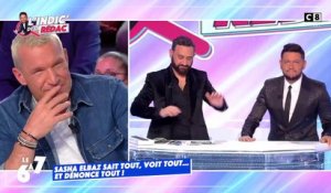 "TPMP" dévoile des images off tournées pendant le bug de l'émission mardi montrant Benjamin Castaldi en roue libre : "On va parler TF1 qu'on emmerde !" - VIDEO