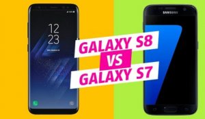 Galaxy S8 vs Galaxy S7 : le comparatif des smartphones Samsung