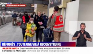 "[Le voyage] est fatigant, mais moins que les 10 derniers jours en Ukraine au rythme de sirènes": ces réfugiés ukrainiens qui arrivent en France, avec toute une vie à reconstruire