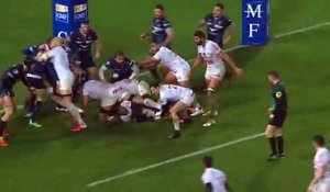 TOP 14 - Essai de pénalité (RCT) - Montpellier Hérault Rugby - RC Toulon - J14 - Saison 2021:2022