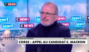 François Pupponi appelle Emmanuel Macron, s’il est réélue, «à discuter du statut d’autonomie de la Corse»