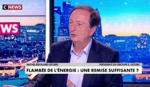 Michel-Édouard Leclerc : «On aura une baisse de 35 centimes dans les deux jours»