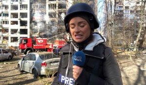 Nouvelle frappe sur Kyiv : le témoignage de notre envoyée spéciale
