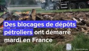 Prix de l'essence : des dépôts pétroliers bloqués en France