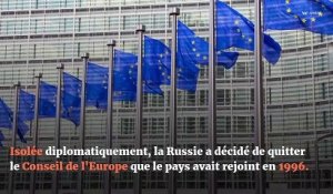 La Russie quitte le Conseil de l'Europe
