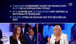 Marine Le Pen face à Marlène Schiappa à propos de l'immigration