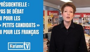 Présidentielle : Pas de débat ni pour les « petits candidats » ni pour les Français