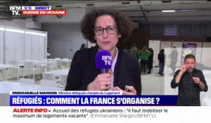 Emmanuelle Wargon, ministre du Logement: "Il faut mobiliser des logements vacants" pour les réfugiés ukrainiens
