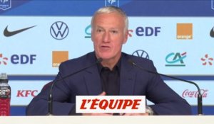 Deschamps : «C'était le moment» pour Clauss et Nkunku - Foot - Bleus