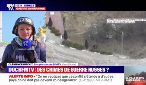 Que sait-on des images filmées par un drone qui montrent un homme tomber à terre en Ukraine ?