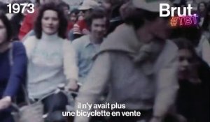 En 1973, quand le choc pétrolier entraînait un retour en force du vélo