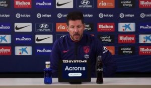 Quarts - Simeone : "Une grande admiration pour Guardiola"