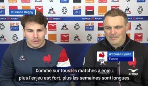 Six Nations - Dupont : "Ne pas se laisser submerger"