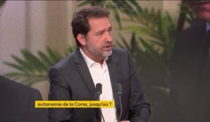 "A titre personnel, je pense qu'il faut reconnaitre une identité corse particulière", explique Christophe Castaner