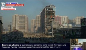 Kiev à nouveau bombardée: les images du centre commercial détruit cette nuit par une frappe russe