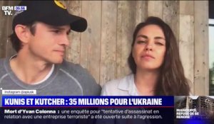 Le couple d'acteurs Ashton Kutcher et Mila Kunis récoltent 35 millions de dollars pour soutenir l'Ukraine