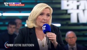Marine Le Pen souhaite "le retour d'une visite médicale obligatoire à l’école"