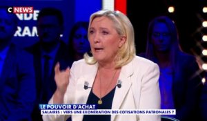 Marine Le Pen : «Beaucoup d'entreprises savent que les salaires sont trop bas, elles souhaitent les augmenter»