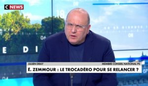 Julien Dray : «Je ne crois pas qu’il y ait des gens qui ont honte de voter Zemmour, au contraire»