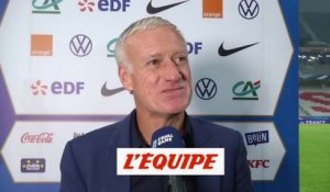 Deschamps : «Clauss a bien utlisé le temps de jeu qu'il a eu» - Foot - Amical - Bleus