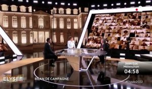 “Stop ! Je m’en fous !” : Jean-Luc Mélenchon rabroue Léa Salamé dans Élysée 2022