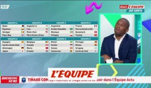 Le tirage au sort complet des groupes - Foot - CM