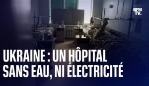 Pas d'eau, d'électricité et de chauffage: le quotidien d'Ukrainiens blessés à l’hôpital de Tchernihiv