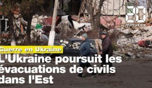Guerre en Ukraine: Les évacuation de civils se poursuivent dans l'Est