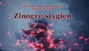 Monster Hunter World : Iceborne - Trailer du Zinogre stygien