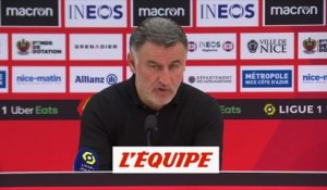 Galtier : « Rennes nous a mis sous pression » - Foot - L1 - Nice