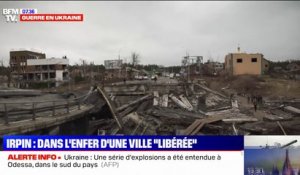 Guerre en Ukraine: à Irpin, dans l'enfer d'une ville "libérée"