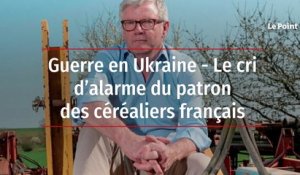 Guerre en Ukraine : Le cri d'alarme du patron des céréaliers français