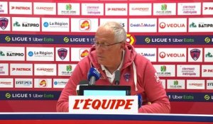 Gastien : « On n'ose même plus aller au contact » - Foot - L1 - Clermont