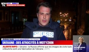 Guerre en Ukraine: un bilan atroce dans le village de Motyzhin, après le départ des Russes