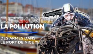 Des chariots, des pneus, des armes, des dentiers... retour sur le nettoyage sous-marin du port de Nice