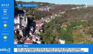 05/04/2022 - Le 6/9 de France Bleu Occitanie en vidéo