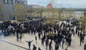 OM-PAOKT. Plusieurs centaines de supporters grecs réunis à la Joliette