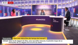 Embargo sur le gaz russe, éducation, l'"impasse" Mélenchon... Le 8h30 franceinfo spécial présidentielle d'Anne Hidaglo