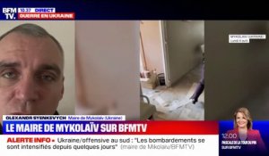 Guerre en Ukraine: le maire de Mykolaïv évoque des bombardements "trois fois par jour au moins, avec plus de missiles" sur sa ville