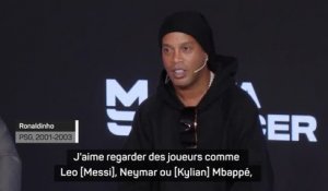 PSG - Ronaldinho veut que Mbappé et Messi soient heureux, peu importe où