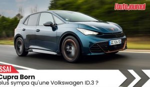 Essai Cupra Born (2022) : plus sympa qu'une Volkswagen ID.3 ?