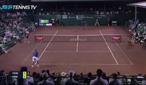 Houston - Tiafoe avec force