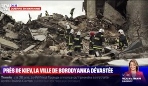 Guerre en Ukraine: la ville de Borodyanka dévastée après le départ des Russes