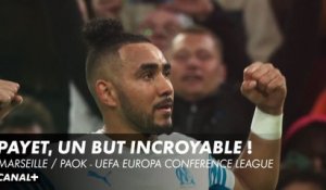 La demi-volée complètement folle de Payet - Marseille / PAOK - UEFA Europa Conference League