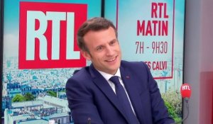 Philippe Caverivière face à Emmanuel Macron