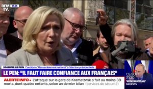 Marine Le Pen: "Même si Valérie Pécresse donnait une consigne de vote, elle ne serait probablement pas suivie"