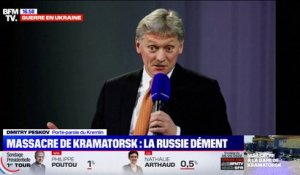 Le porte-parole du Kremlin affirme que la Russie n'est pas à l'origine du bombardement de Kramatorsk