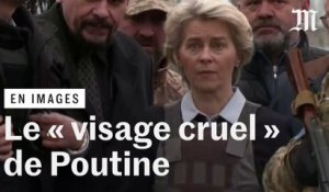 « Nous avons vu le visage cruel de l’armée de Poutine » : les images d’Ursula von der Leyen à Boutcha, lieu d’atrocités en Ukraine