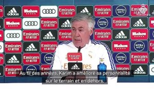 Real Madrid - Ancelotti : "Benzema me fait penser à Van Basten"